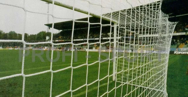 Futbolo vartų tinklas Netex 7,5x2,5x0,8x2m PE3mm (2vnt)