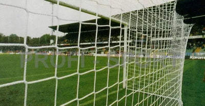 Futbolo vartų tinklas Netex 7,5x2,5x0,8x2m PE3mm (2vnt)