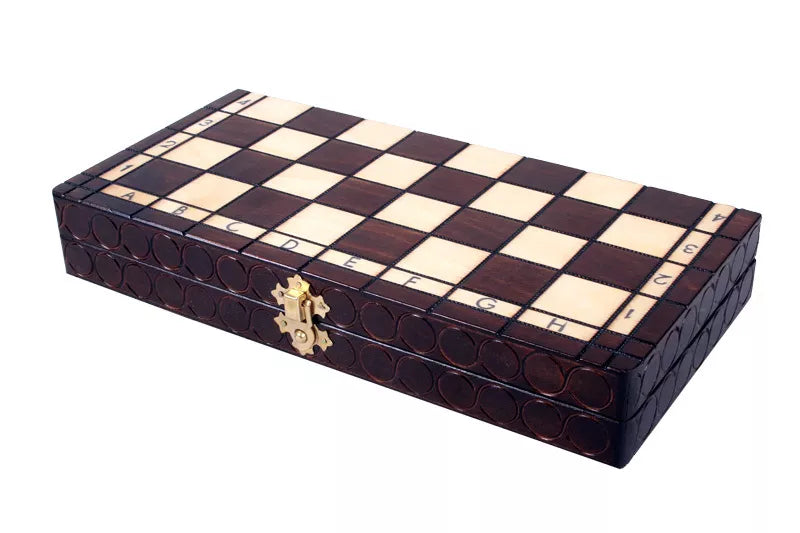 Šachmatai King's Small 300x150x50mm, karalius 60mm