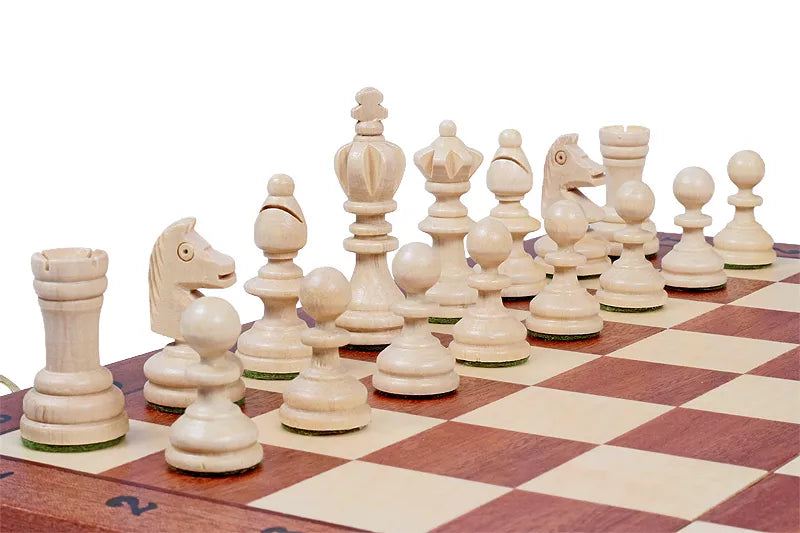 Šachmatai Olympic Small 350x175x45mm, Karalius 65mm
