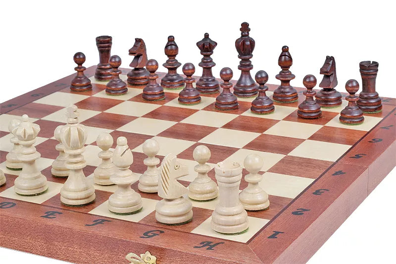 Šachmatai Olympic Small 350x175x45mm, Karalius 65mm