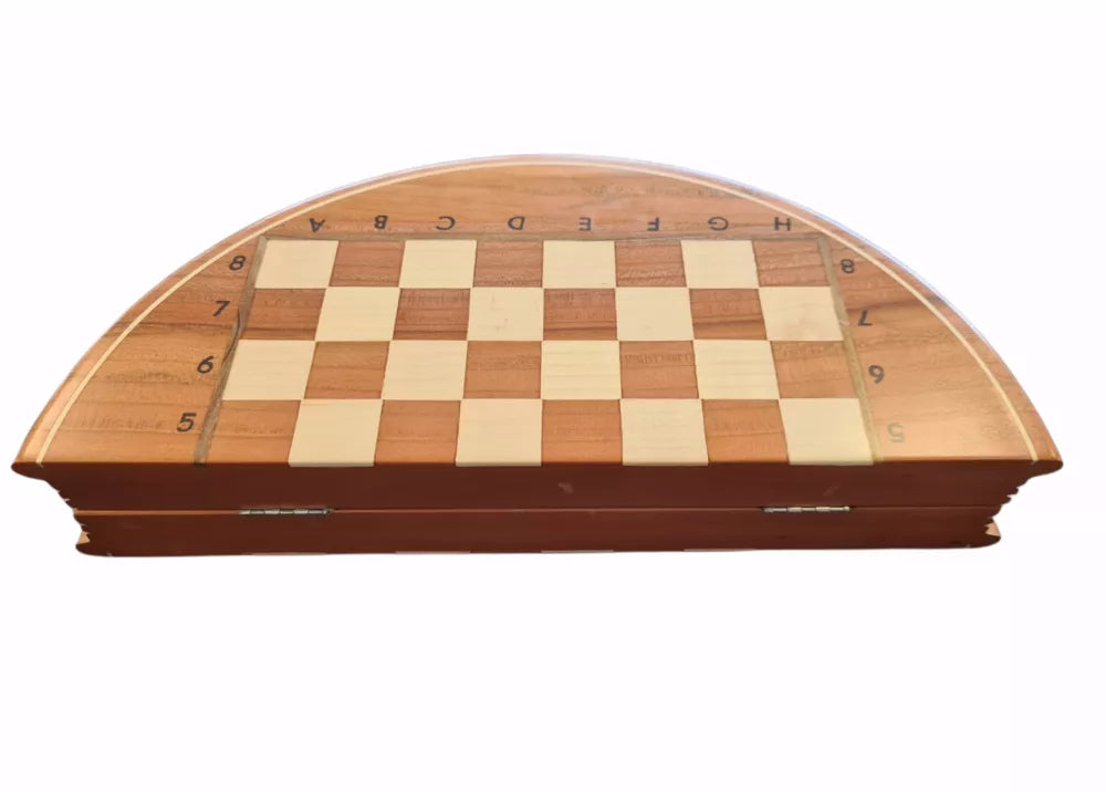 Šachmatai Rubin 350x175x60mm, karalius 65mm (Ekskliuzyvas)
