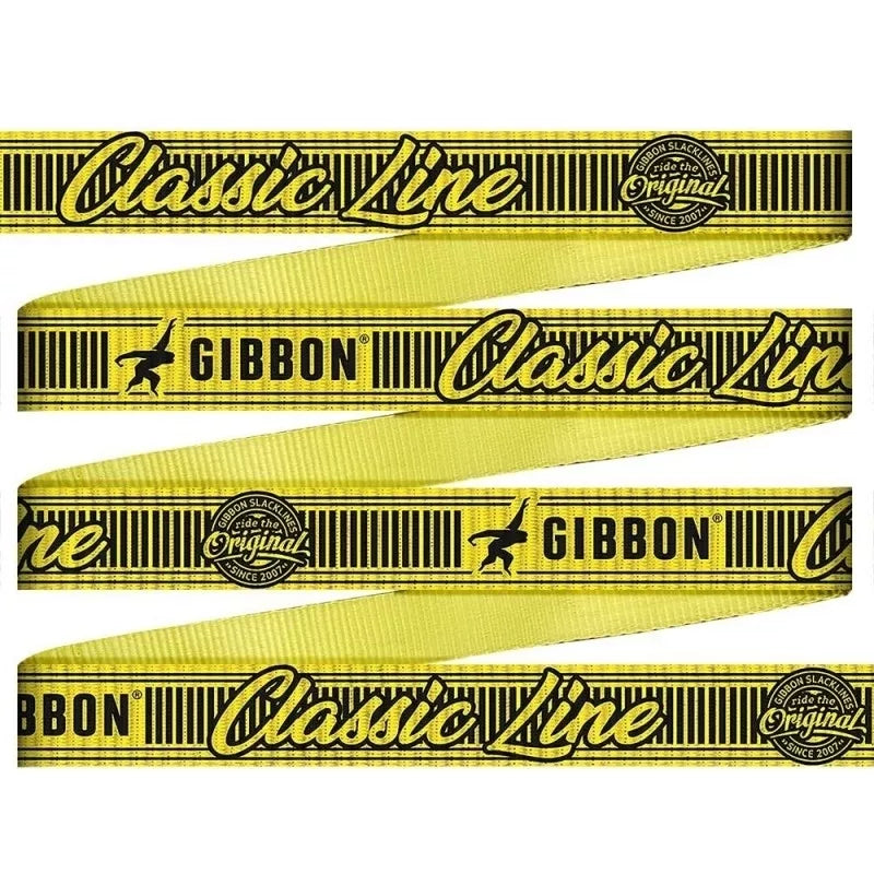 Balansinė juosta Slackline Gibbon Classic Line XL 25m/5cm